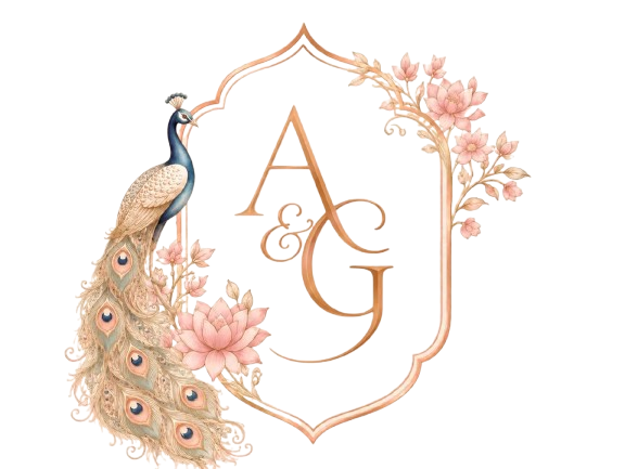Aditya and Gazal wedding monogram